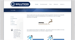 Desktop Screenshot of c-solution.dk
