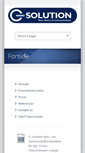 Mobile Screenshot of c-solution.dk